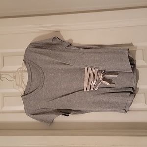 Victoria's Secret Lace-up Shirt